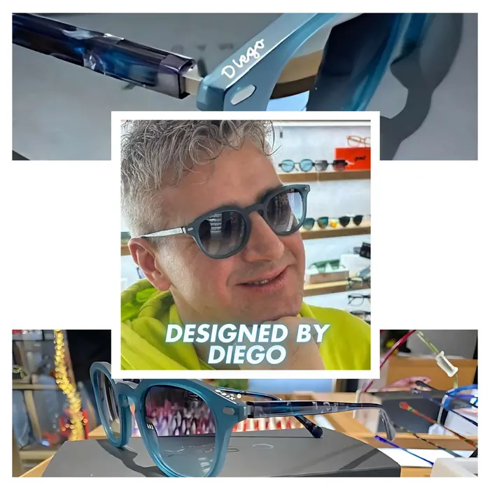 Occhiale su misura progettato da un cliente My Vision
