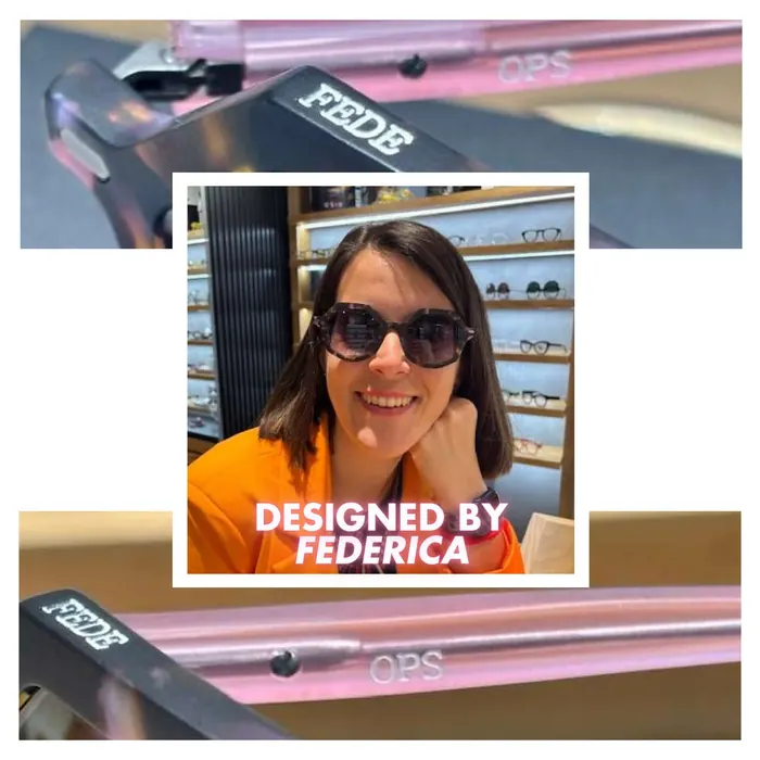 Occhiale su misura progettato da un cliente My Vision