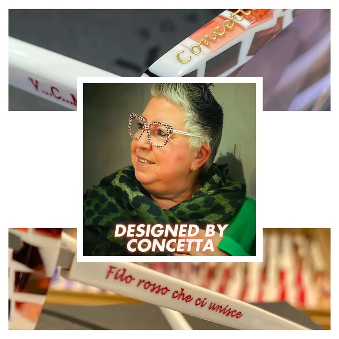 Occhiale su misura progettato da un cliente My Vision